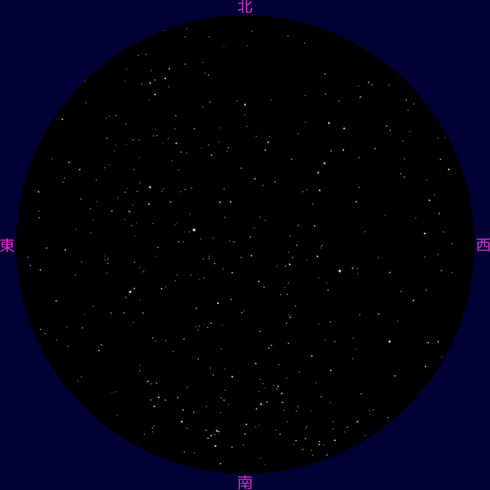 7月の星空　画像